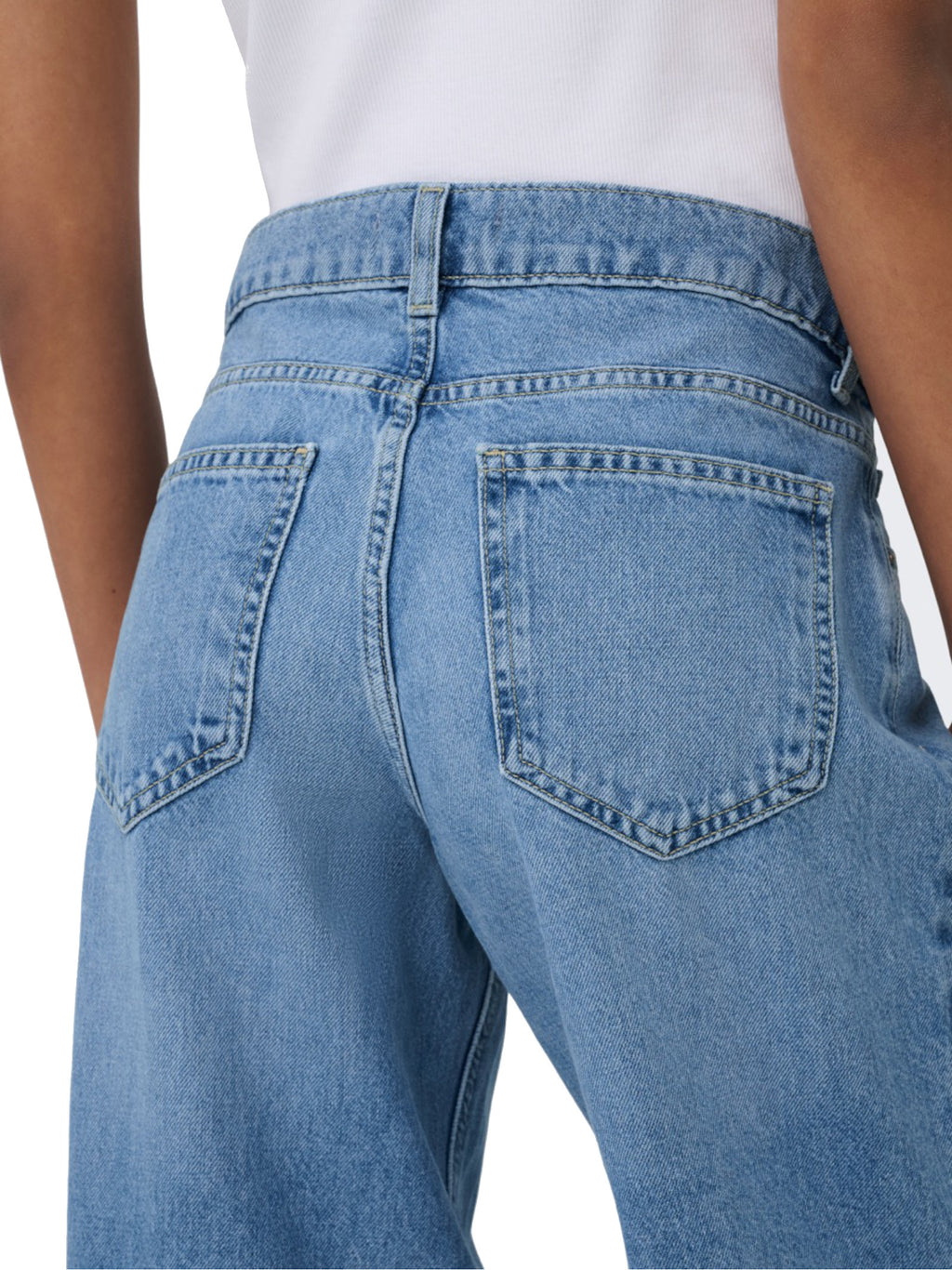 Jeans Only Brenda Light Blue Denim Low wide 15345428 /Light Medium Blue Denim ONLY 