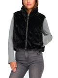 Gilet Only Dana Nero effetto pelliccia 15348986 /Black ONLY 