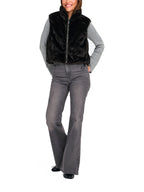 Gilet Only Dana Nero effetto pelliccia 15348986 /Black ONLY 