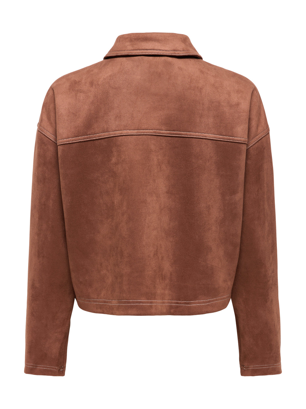 Giubotto Only Stina Cognac in faux suede 15351260 /Soft Silt ONLY 