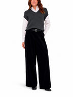 Pantalone Only Svea Nero in velluto 15351309 /Black ONLY 