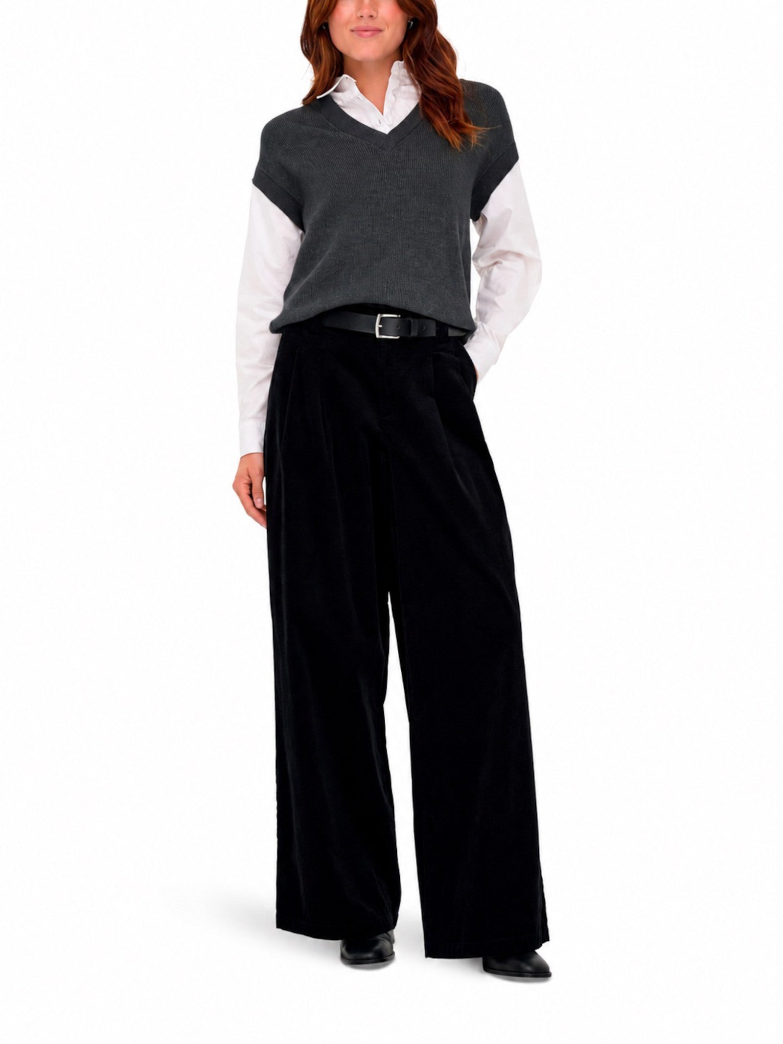 Pantalone Only Svea Nero in velluto 15351309 /Black ONLY 