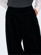 Pantalone Only Svea Nero in velluto 15351309 /Black ONLY 