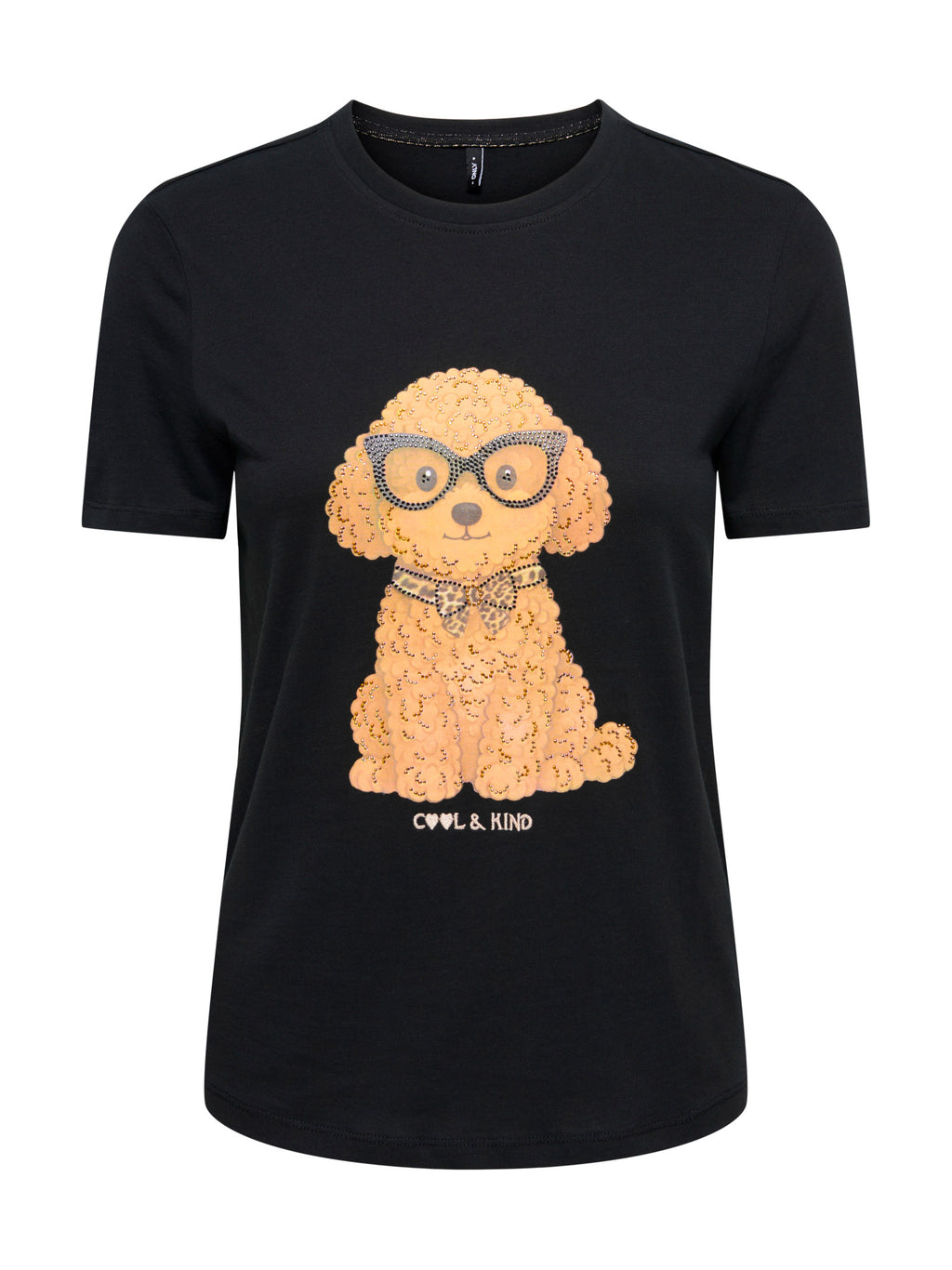 T-shirt Only Baria Nera con stampa frontale 15353246 /Black ONLY 
