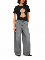 T-shirt Only Baria Nera con stampa frontale 15353246 /Black ONLY 