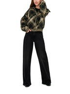 Cardigan Only Maron con fantasia a rombi 15358211 /Forest Night ONLY 