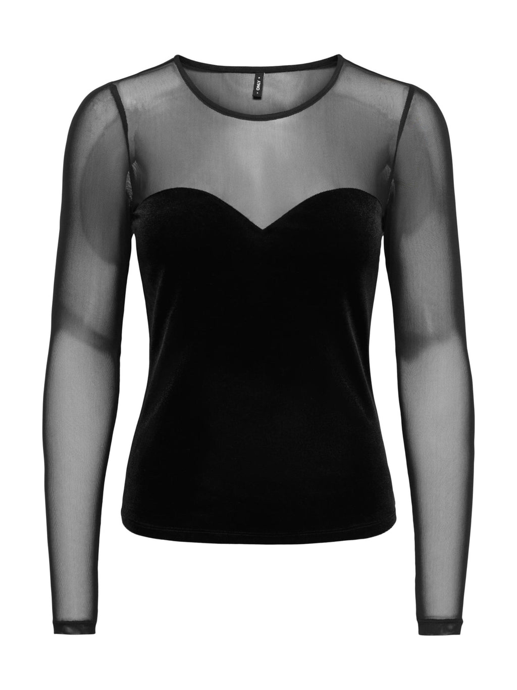Top Only Smooth Nero in velluto 15360668 /Black ONLY 