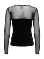 Top Only Smooth Nero in velluto 15360668 /Black ONLY 