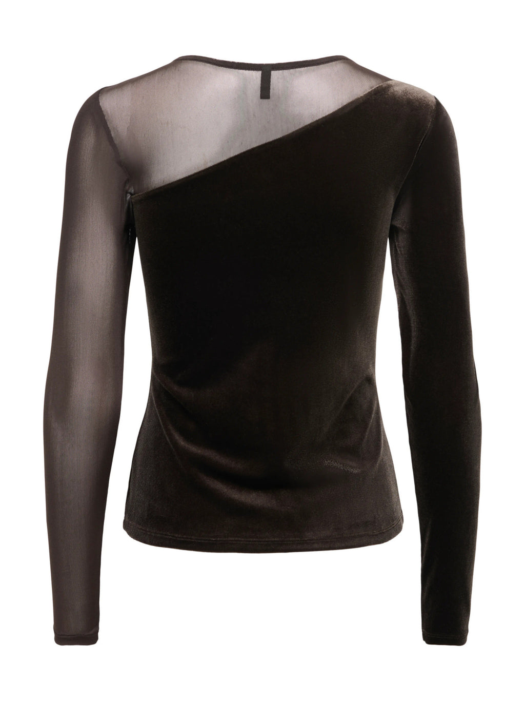 Top Only Smooth Marrone in velluto 15360668 /Chocolate Torte ONLY 