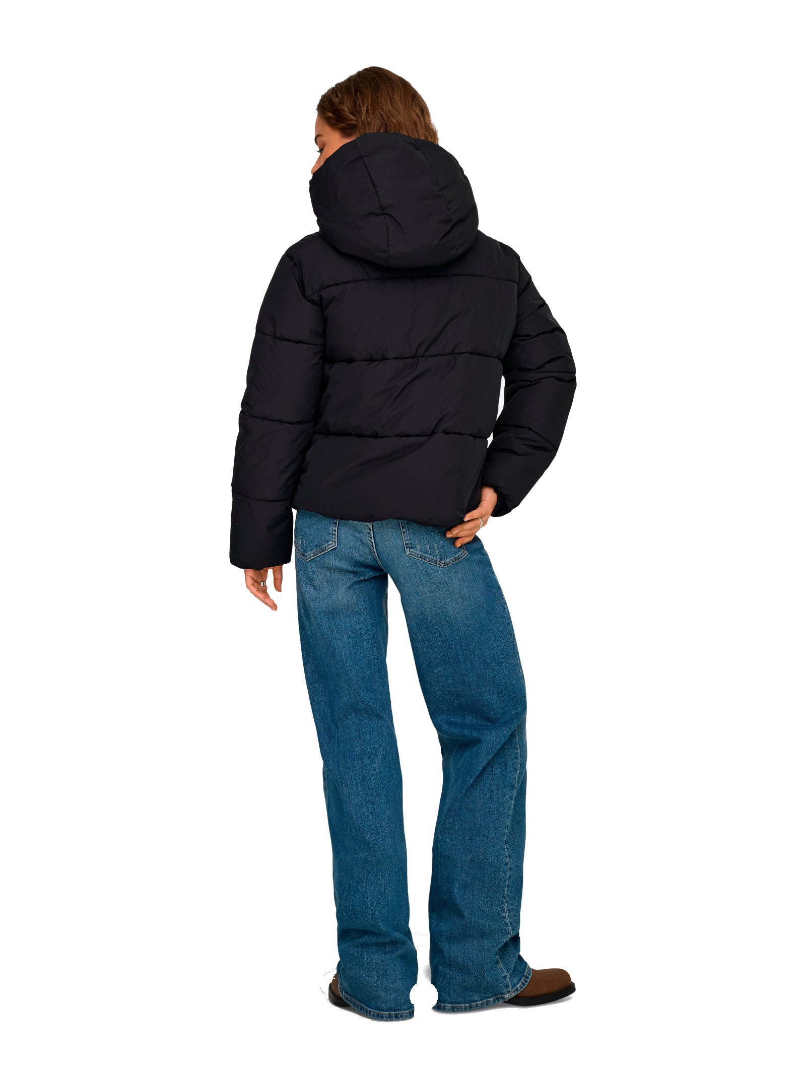 Piumino Only Juta nero dal taglio corto 15365799 /Black ONLY 
