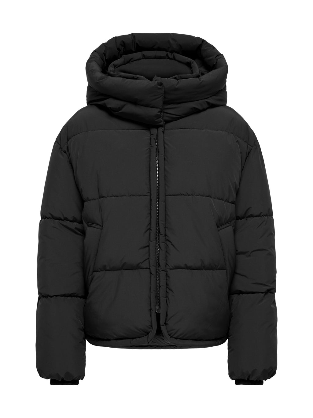 Piumino Only Cornelia Nero con cappuccio 15366705 /Black ONLY 