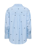 Camicia Only Oregon Celeste a righe 15367057 /Serenity ONLY 