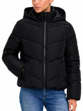 Piumino Only Clair Nero corto con cappuccio 15373797 /Black ONLY 