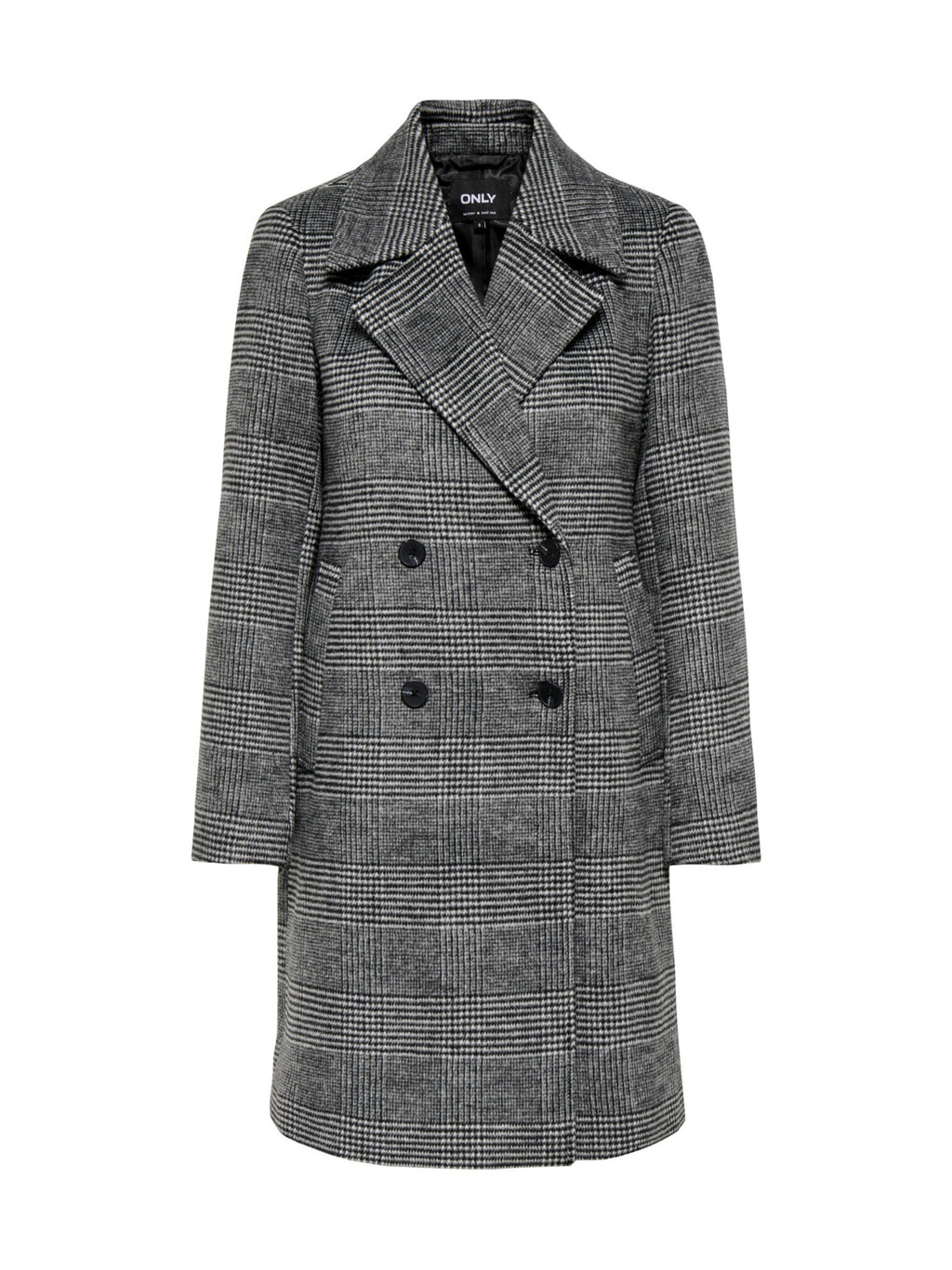 Cappotto Only Tenna Nero doppiopetto 15374084 /Black ONLY 