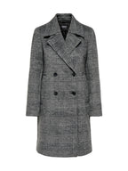Cappotto Only Tenna Nero doppiopetto 15374084 /Black ONLY 