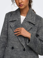 Cappotto Only Tenna Nero doppiopetto 15374084 /Black ONLY 