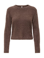 Maglia Only Kerry  Marrone girocollo 15374811 /Bracken ONLY 