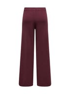 Pantaloni Only Siteri Bordeaux in maglia 15374993 /Fig ONLY 