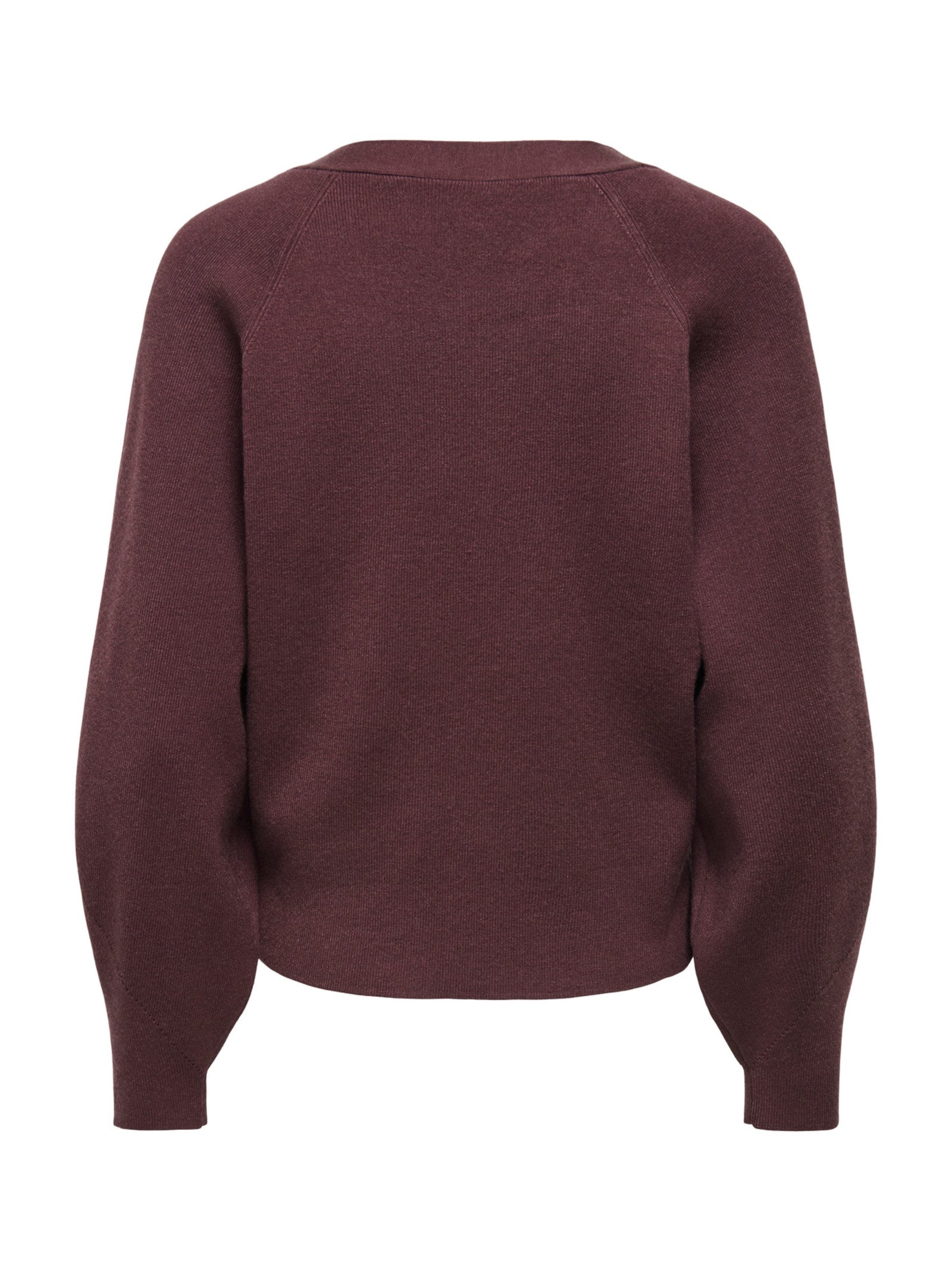 Cardigan Only Bordeaux Teri con bottoni 15374994 /Fig ONLY 