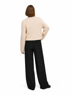 Cardigan Only Zaggie Beige con scollo rotondo 15375135 /Birch ONLY 