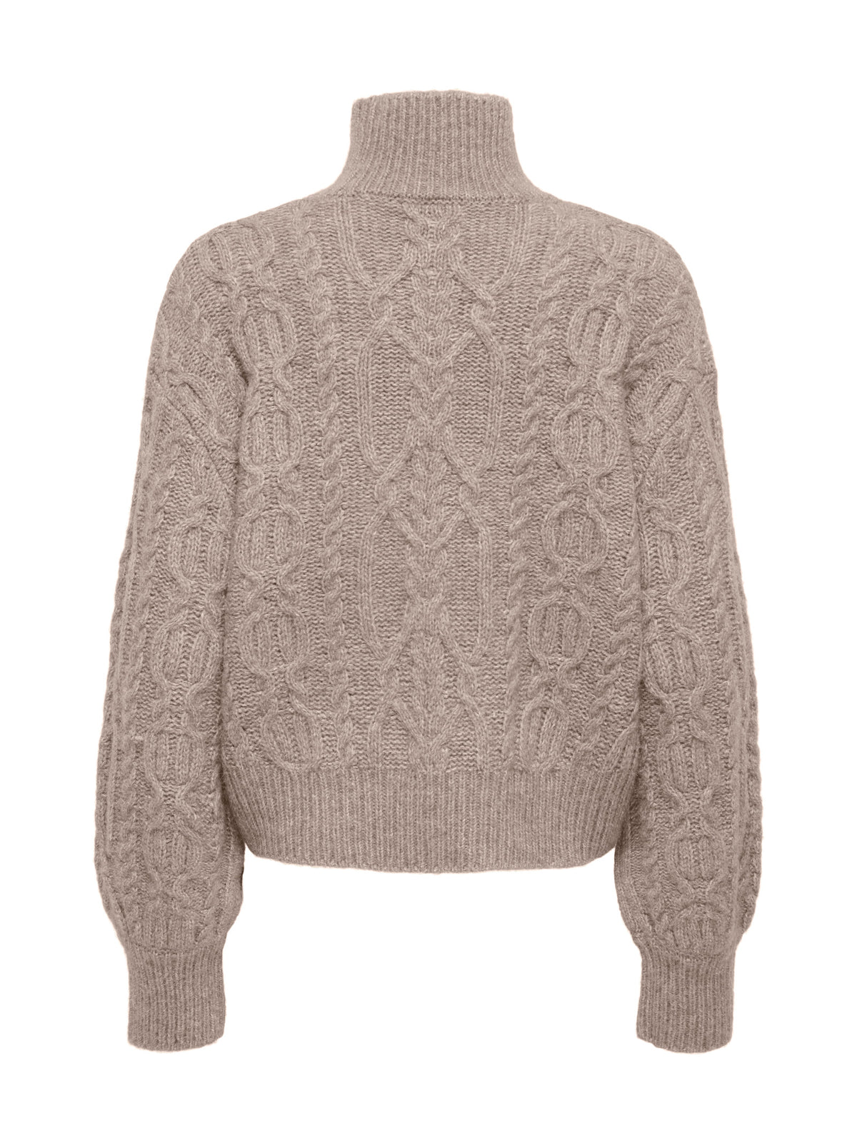 Maglia Only Hilde Beige con lavorazione a trecce 15375336 /String ONLY 