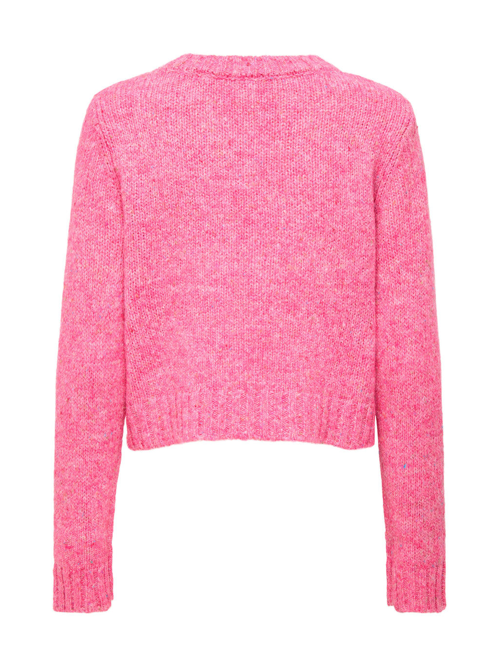 Maglia Only Smilla GFuxia con scritta in rilievo 15375416 /Fuchsia Red ONLY 
