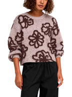 Maglia Felicia Beige Only con grandi motivi floreali 15375497 /String ONLY 