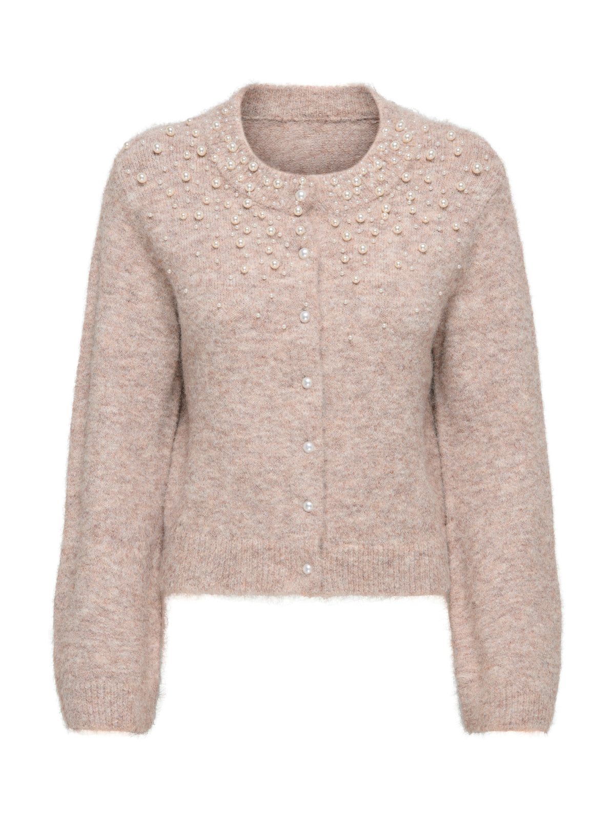 Cardigan Only Miggie Beige con perline 15375519 /Malt Ball ONLY 