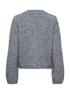 Cardigan Only Miggie Grigio con perline 15375519 /Medium Grey Melange ONLY 