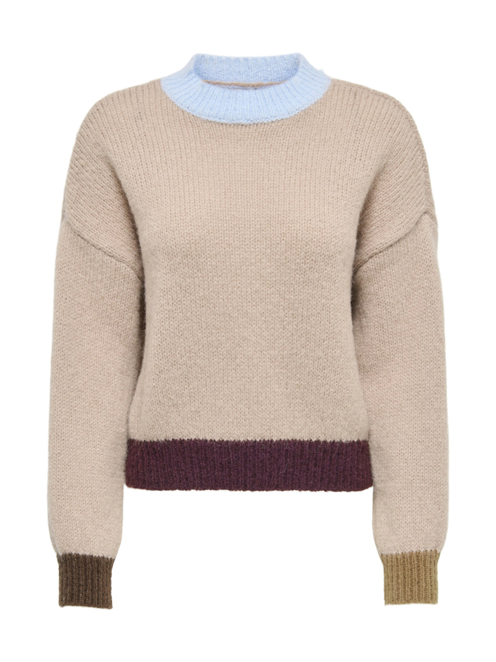 Maglia Only Olina 15375631 /Cashmere Blue ONLY 