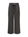 Pantalone Only Betty Antracite con gamba ampia 15376123 /Dark Grey Melange ONLY 