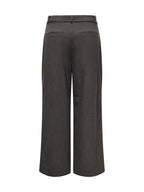 Pantalone Only Betty Antracite con gamba ampia 15376123 /Dark Grey Melange ONLY 