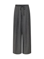 Pantalone Only Lenia Grigio melange wide check 15376501 /Dark Grey Melange ONLY 
