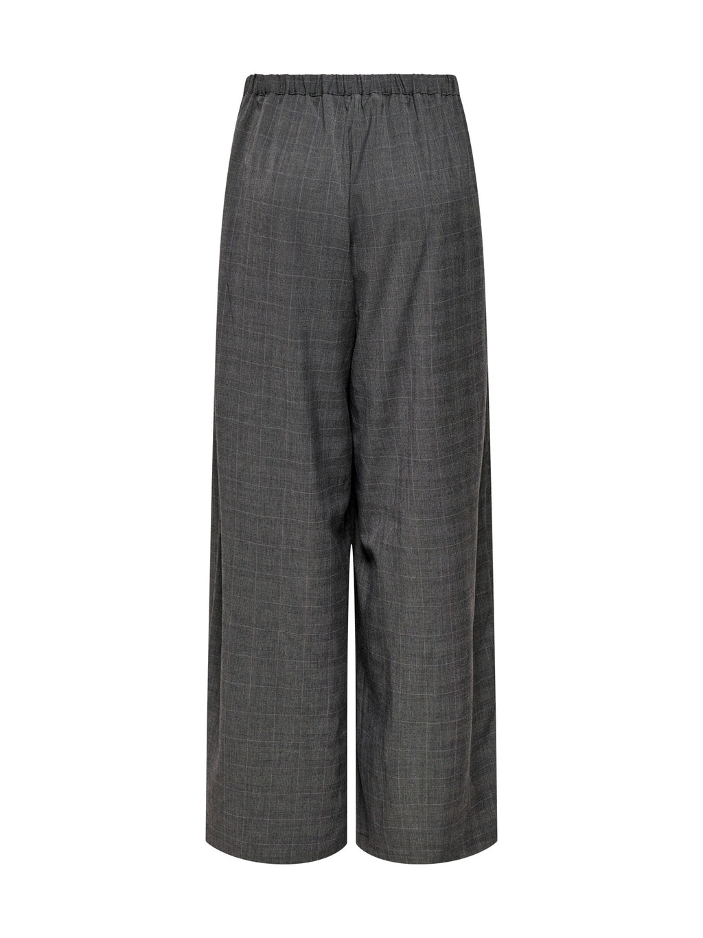 Pantalone Only Lenia Grigio melange wide check 15376501 /Dark Grey Melange ONLY 