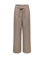 Pantalone Only Miria con microfantasia pied-de-poule 15376507 /Pumice Stone ONLY 