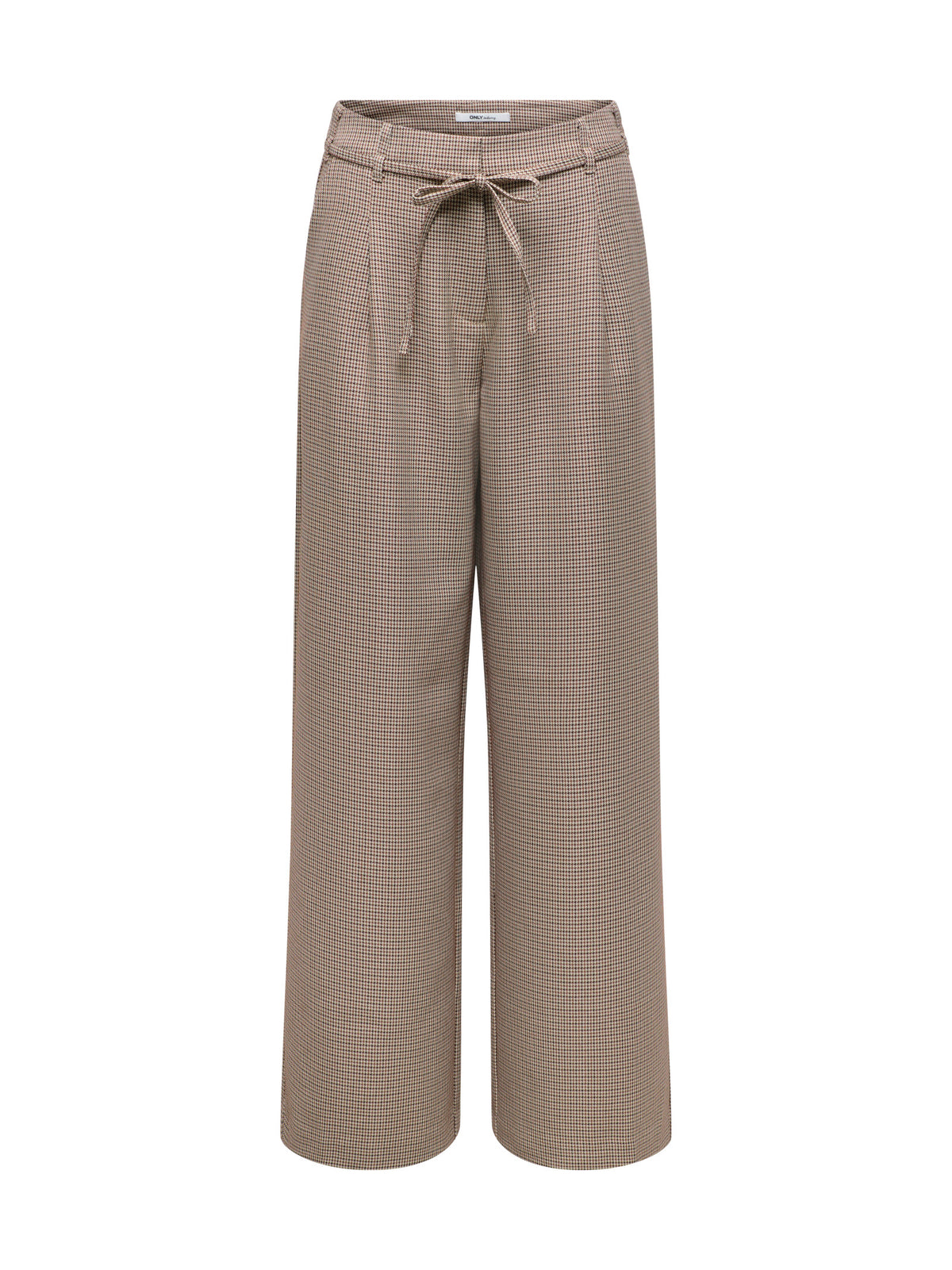 Pantalone Only Miria con microfantasia pied-de-poule 15376507 /Pumice Stone ONLY 