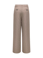 Pantalone Only Miria con microfantasia pied-de-poule 15376507 /Pumice Stone ONLY 