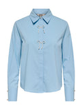 Camicia Only Azzurro Allegra con fiocchi 15376883 /Cashmere Blue ONLY 