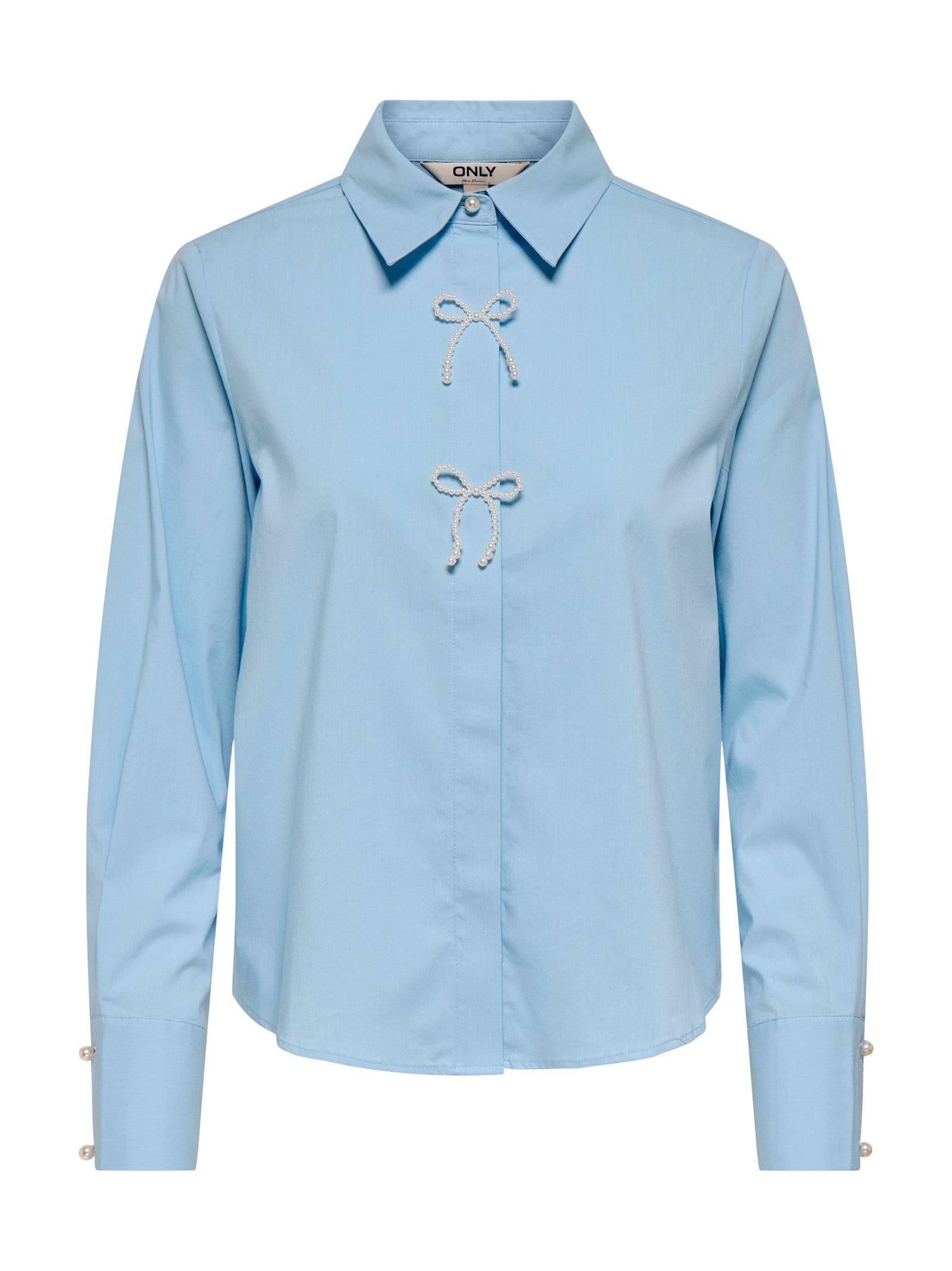 Camicia Only Azzurro Allegra con fiocchi 15376883 /Cashmere Blue ONLY 