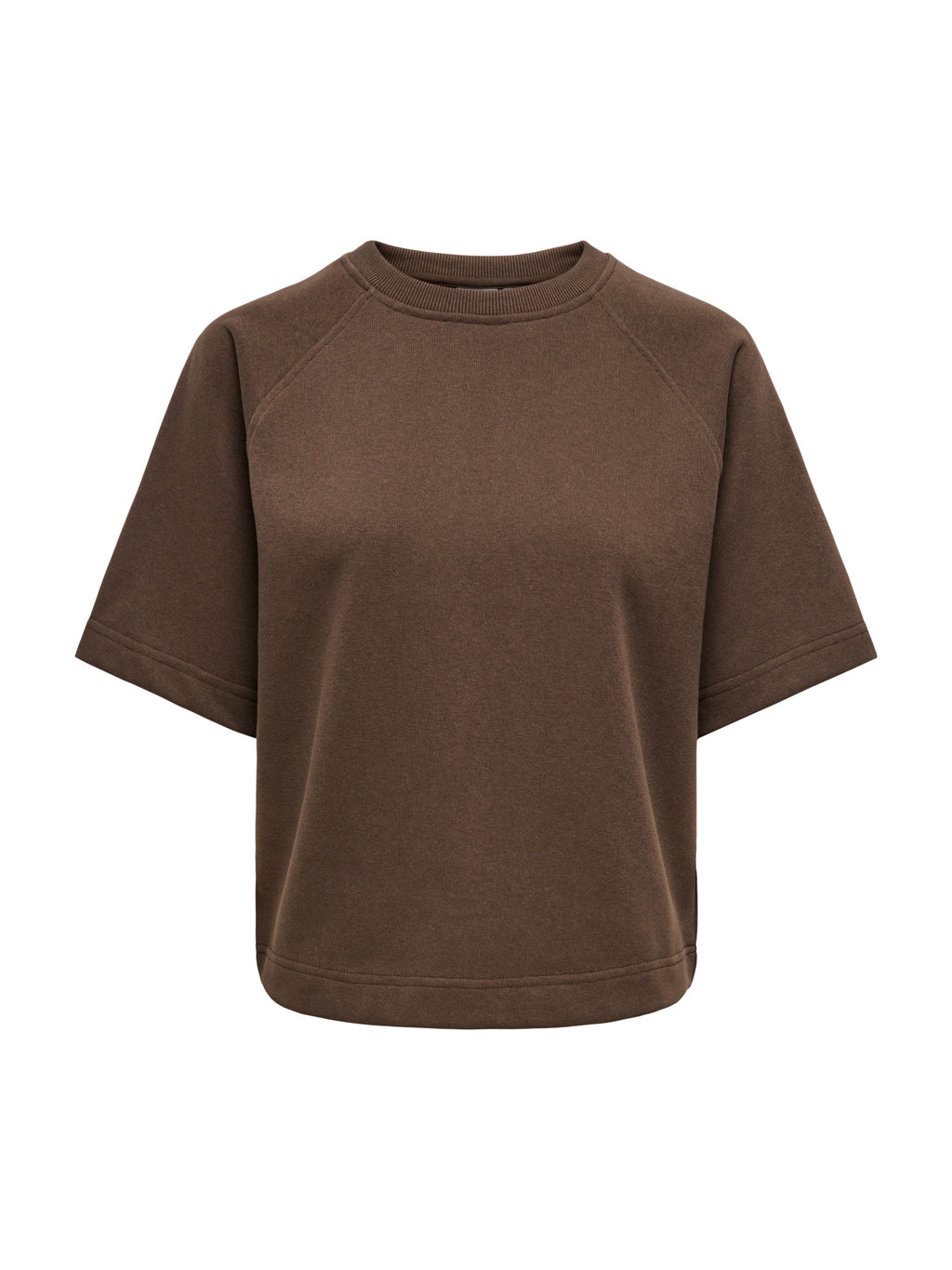 T-shirt Only Ofelia Marrone in tessuto felpato 15377588 /Bracken ONLY 