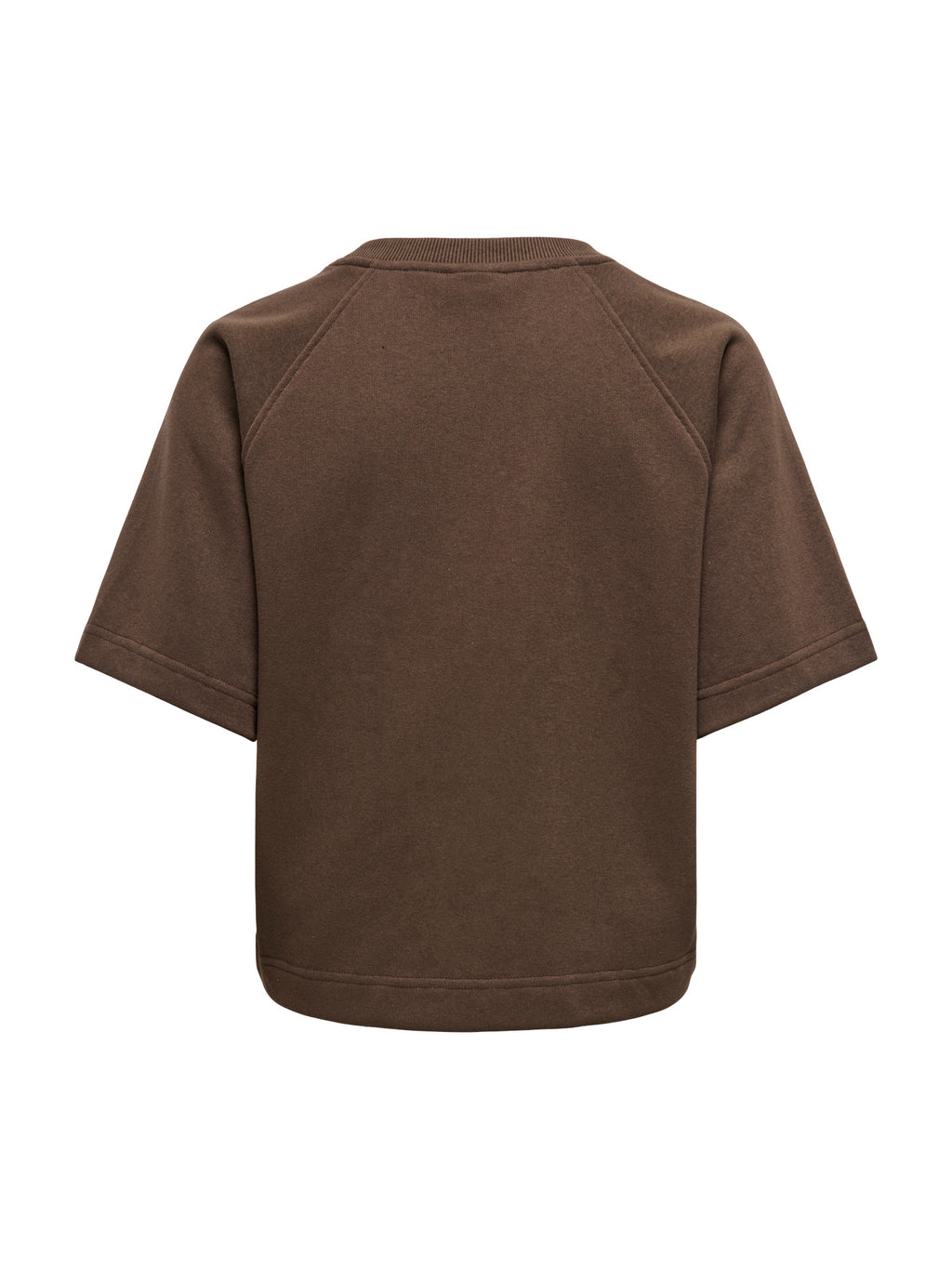 T-shirt Only Ofelia Marrone in tessuto felpato 15377588 /Bracken ONLY 