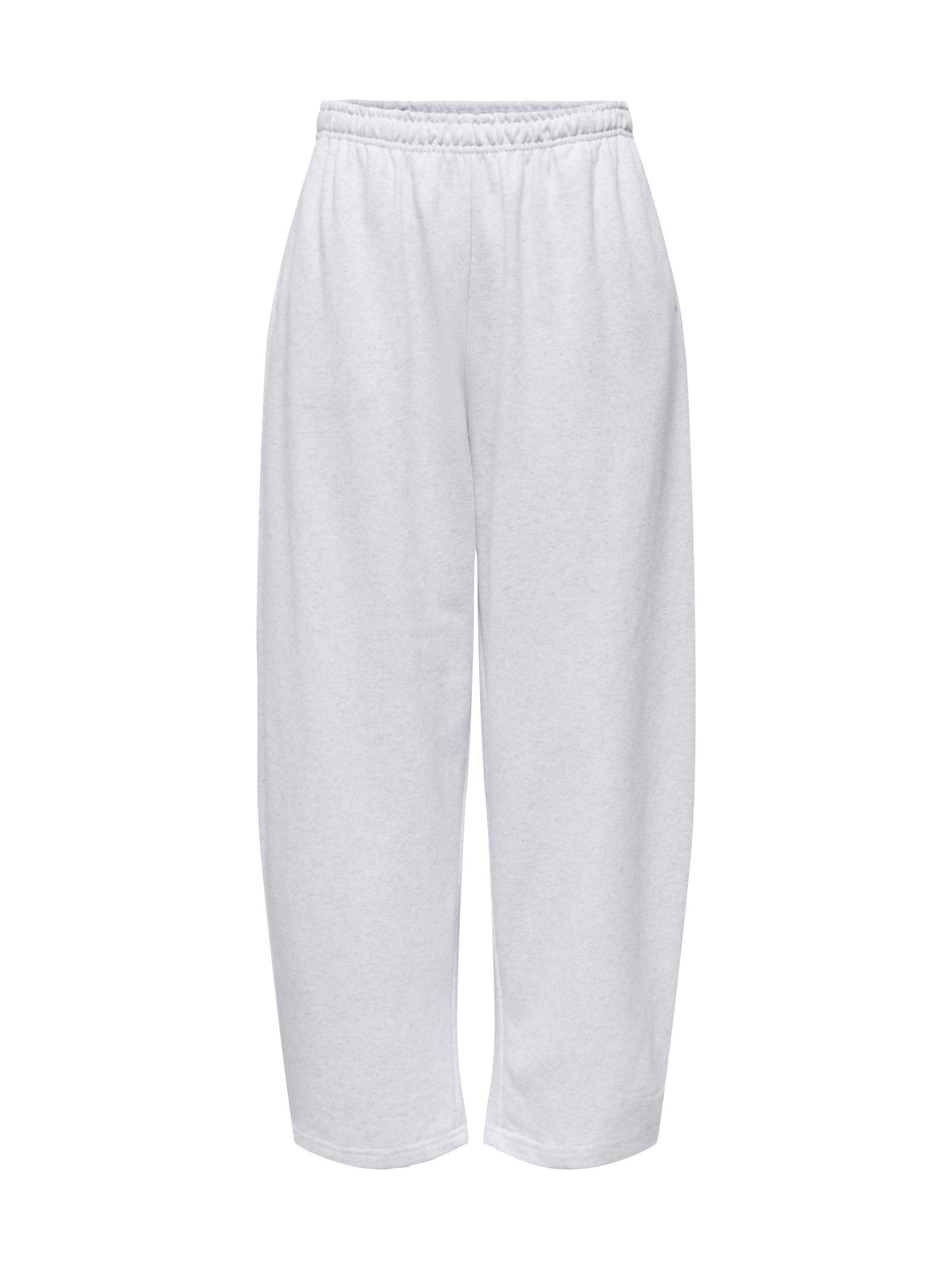 Pantalone Only Ofelia Grigio in tessuto felpato. 15377590 /Light Grey Melange ONLY 