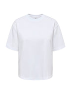 T-shirt Only Superior Bianco Loose 15377604 /Bright White ONLY 