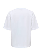 T-shirt Only Superior Bianco Loose 15377604 /Bright White ONLY 