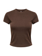 T-shirt Only Superior Marrone Cropped 15377620 /Bracken ONLY 