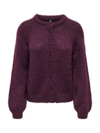 Cardigan Only Alyssa Bordeaux 15377949 /Blackberry Wine ONLY 