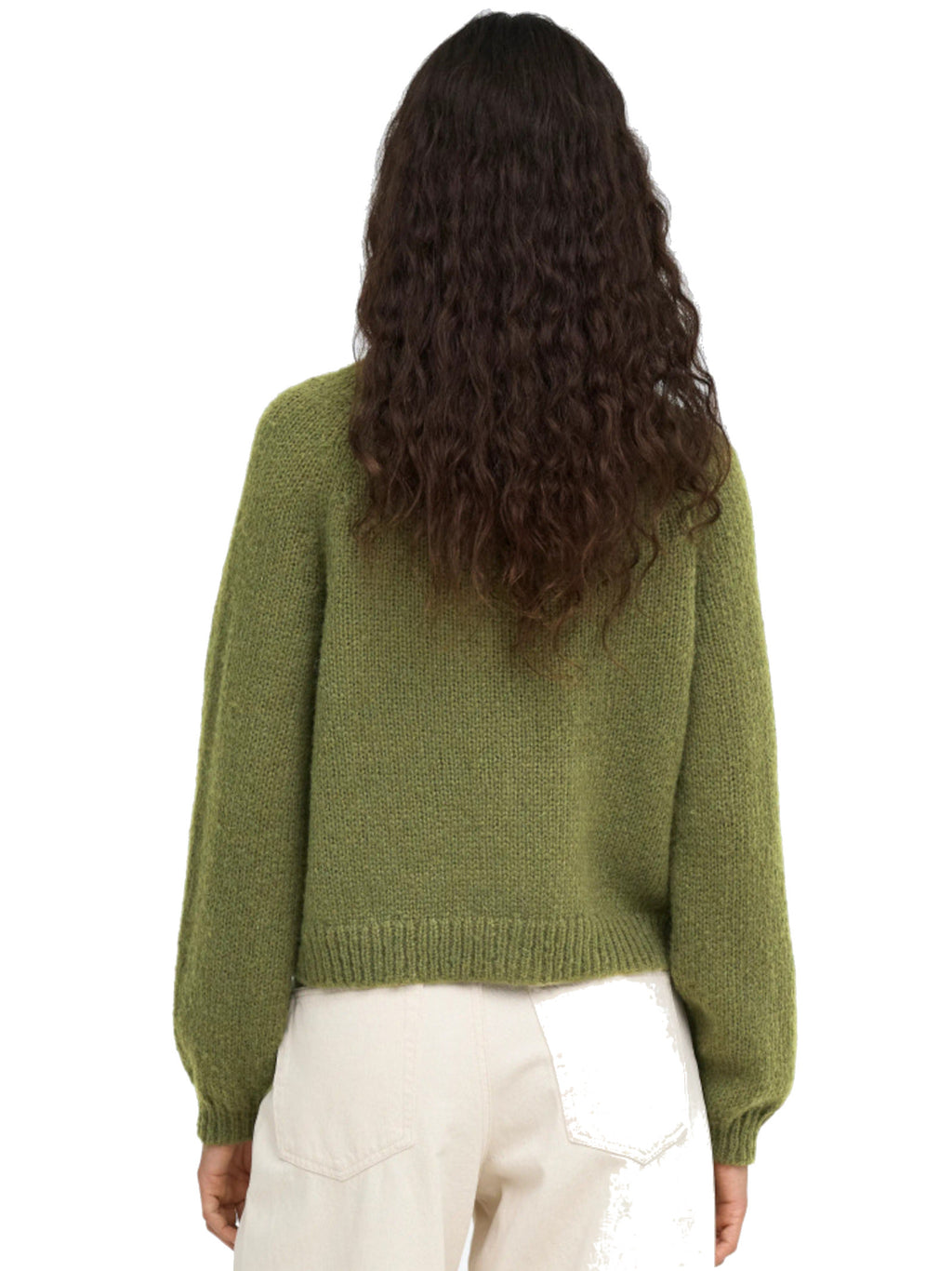 Cardigan Only Alyssa Verde 15377949 /Sphagnum ONLY 