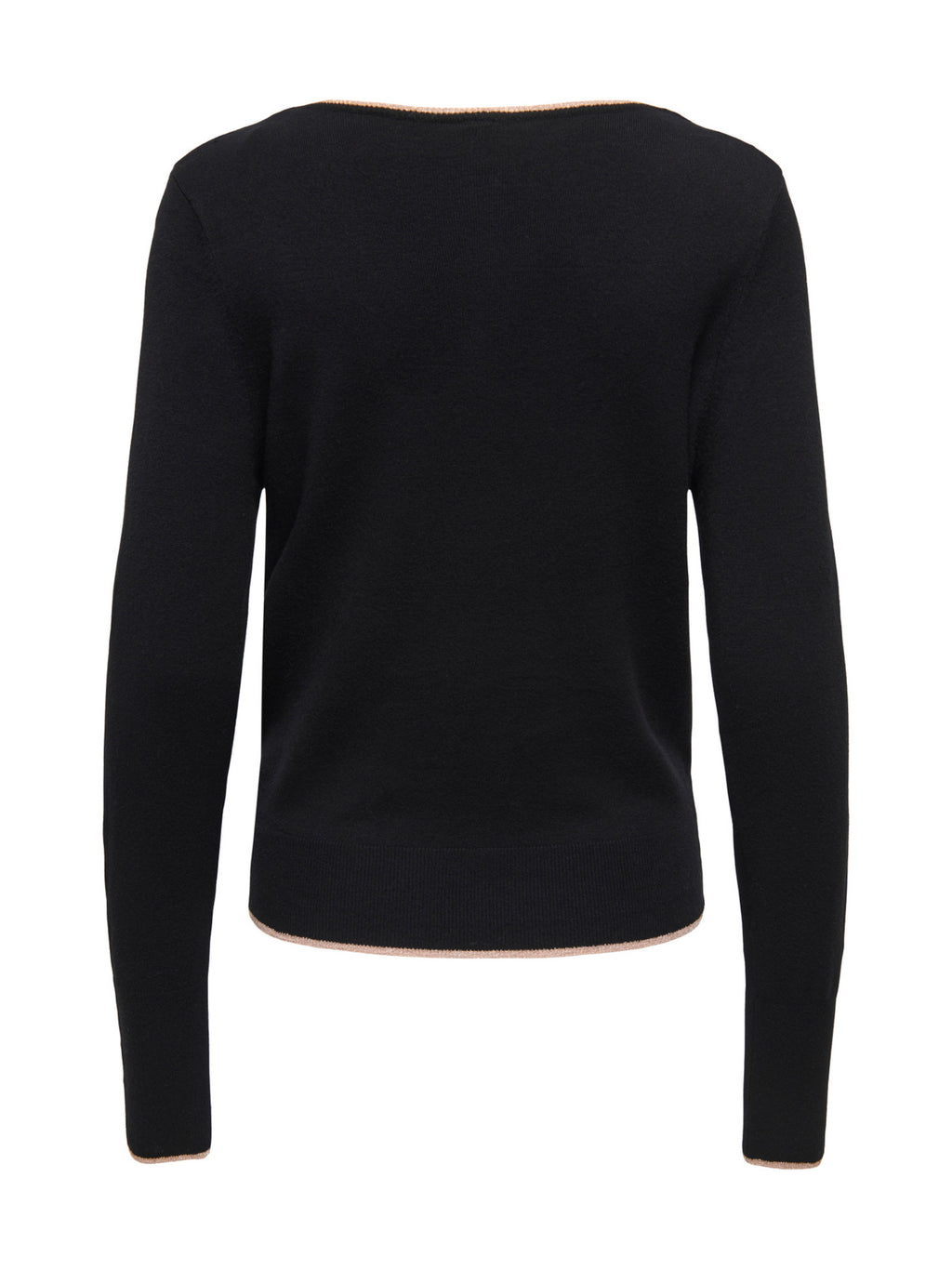 Maglia ONLY Andrea Nera con scollo a V 15378354 /Black ONLY 