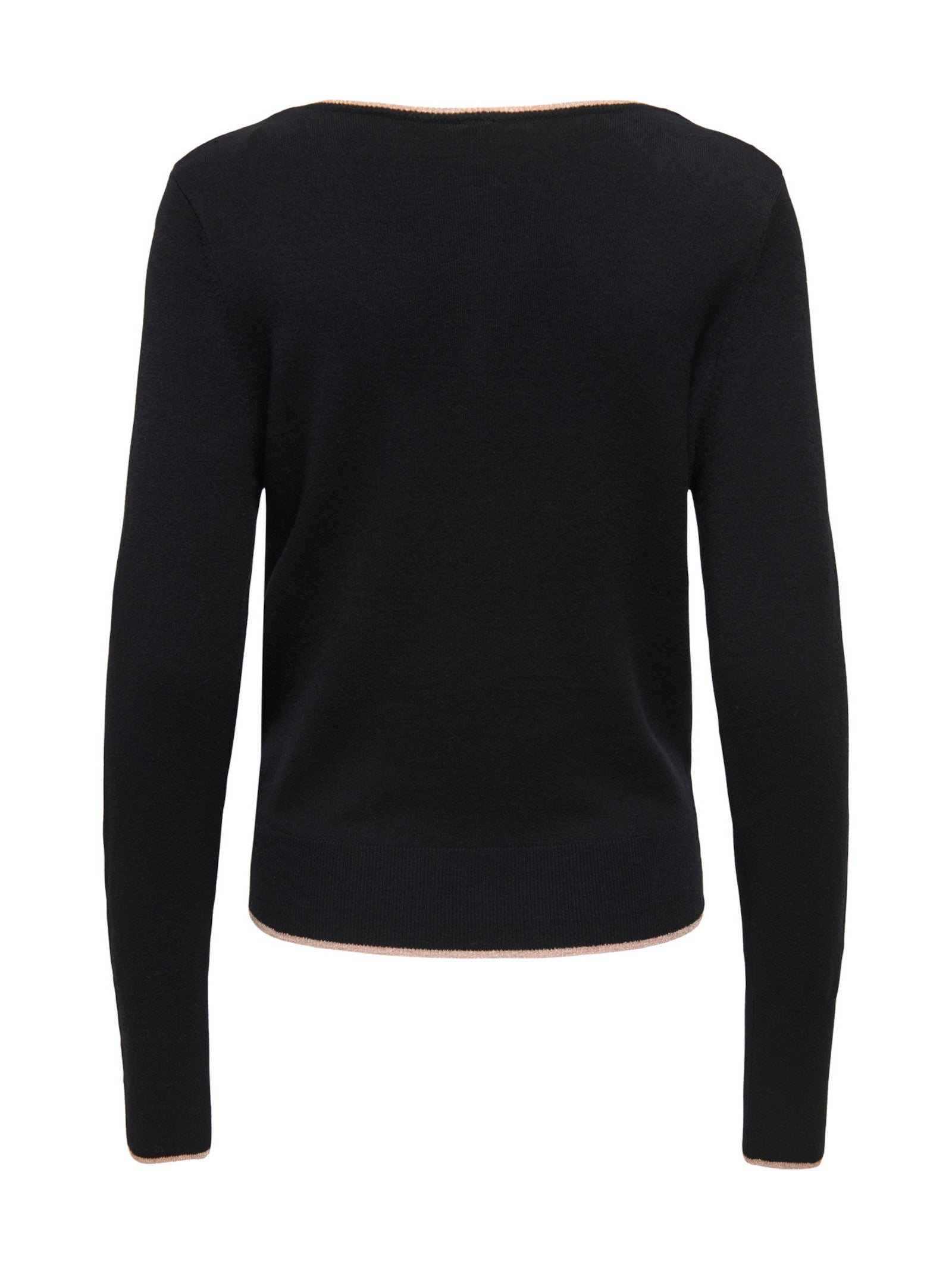 Maglia ONLY Andrea Nera con scollo a V 15378354 /Black ONLY 