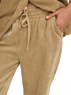 Pantalone Only Ragna Nocciola in velluto 15379003 /Cornstalk ONLY 
